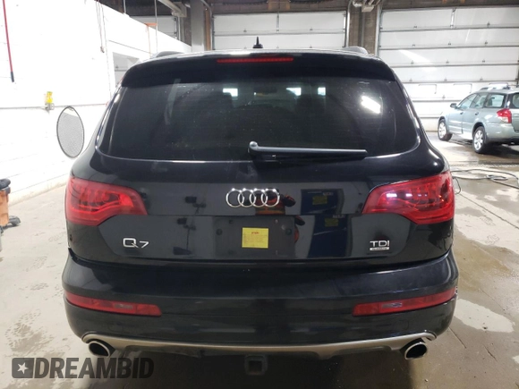 2014 Audi Q7 3.0L TDI Prestige with VIN WA1VMAFE3ED011846, listed as a Copart auction lot 41395365 with 155,201 mi miles and Salvage Title. Bid and sale history available at carsss.com. Image 6.