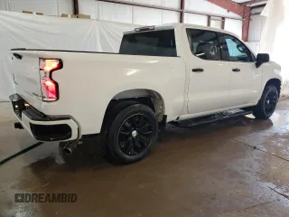 2020 Chevrolet Silverado 1500 Custom with VIN 3GCPWBEH0LG206037, listed as a Copart auction lot 50879765 with 85,867 mi miles and Clean Title. Bid and sale history available at carsss.com. Image 3.