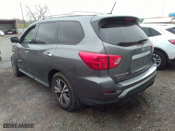2017 Nissan Pathfinder SV with VIN 5N1DR2MN9HC650637, listed as a IAAI auction lot 36067078 with 66,584 mi miles. Bid and sale history available at carsss.com. Image 3.