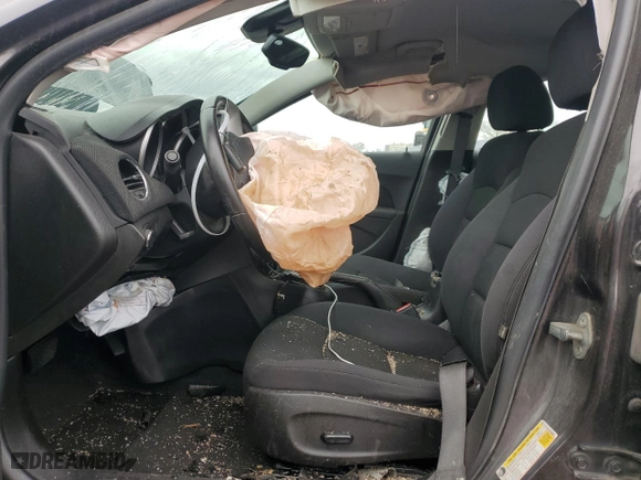 2014 Chevrolet Cruze 1LT with VIN 1G1PC5SB1E7406992, listed as a Copart auction lot 49529705 with 0 mi miles and Salvage Title. Bid and sale history available at carsss.com. Image 7.