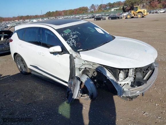 2021 Acura RDX w/A-Spec Package with VIN 5J8TC2H69ML043928, listed as a IAAI auction lot 40697662 with 18,794 mi miles. Bid and sale history available at carsss.com. Image 1.