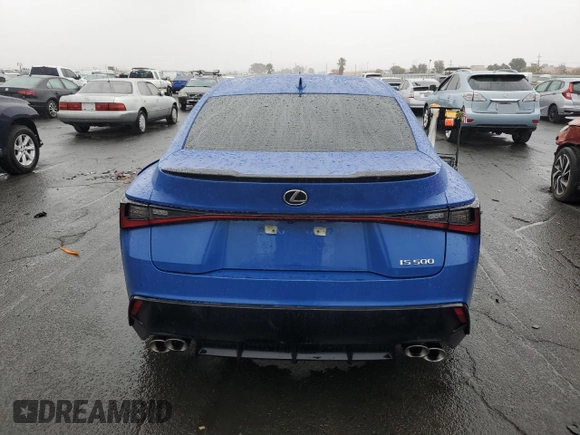 2022 Lexus IS 500 F Sport Performance z VIN JTHAP1D21N5001944, wystawiony jako Copart lot #79621404 z przebiegiem 19 921 mil mil oraz Szkoda całkowita • Salvage title. Historia ofert i sprzedaży dostępna na DreamBid. Obrazek 6.