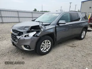 2019 Chevrolet Traverse LT Cloth z VIN 1GNEVGKW4KJ268457, wystawiony jako Copart lot #60718145 z przebiegiem 36 322 mil mil oraz Szkoda całkowita • Salvage title. Historia ofert i sprzedaży dostępna na DreamBid. Obrazek 1.