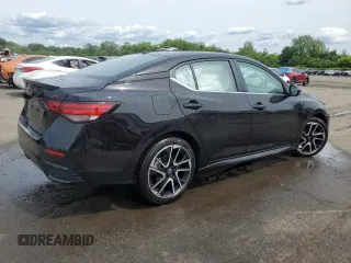 2024 Nissan Sentra SR with VIN 3N1AB8DVXRY351720, listed as a Copart auction lot 58720845 with 6,166 mi miles and Salvage title. Bid and sale history available at DreamBid. Image 3.