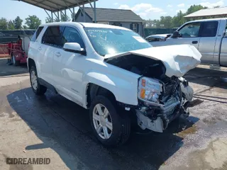 2016 GMC Terrain SLE with VIN 2GKALMEK0G6297094, listed as a IAAI auction lot 40269833 with 75,119 mi miles. Bid and sale history available at carsss.com. Image 1.