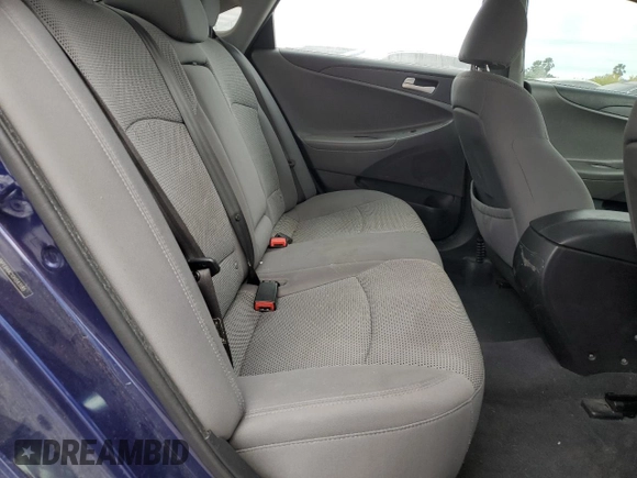 2013 Hyundai Sonata GLS with VIN 5NPEB4AC1DH593585, listed as a Copart auction lot 51829125 with 130,101 mi miles and Salvage Title. Bid and sale history available at carsss.com. Image 10.