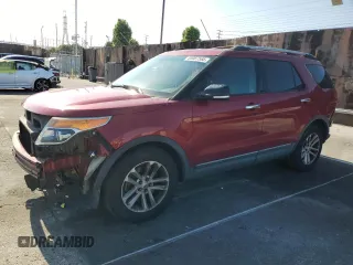 2013 Ford Explorer XLT with VIN 1FM5K7D88DGB53582, listed as a Copart auction lot 55087565 with 183,503 mi miles and Salvage Title. Bid and sale history available at carsss.com. Image 1.