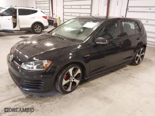 2016 Volkswagen Golf GTI SE with VIN 3VW4T7AU6GM070092, listed as a IAAI auction lot 41677145 with 125,387 mi miles. Bid and sale history available at carsss.com. Image 2.