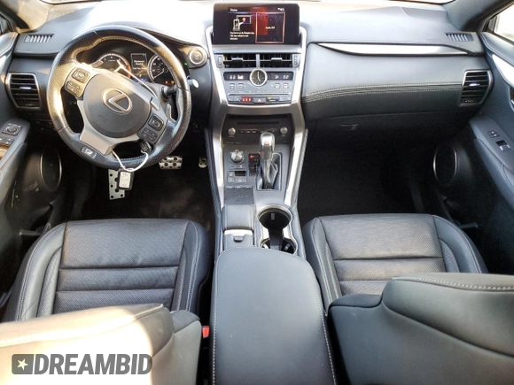 2020 Lexus NX with VIN JTJSARDZ7L2226285, listed as a Copart auction lot 75920504 with 106,883 mi miles and Salvage Title. Bid and sale history available at carsss.com. Image 8.