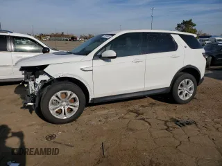 2023 Land Rover Discovery Sport S with VIN SALCJ2FX0PH321907, listed as a Copart auction lot 77419534 with 18,089 mi miles and Salvage Title. Bid and sale history available at carsss.com. Image 1.