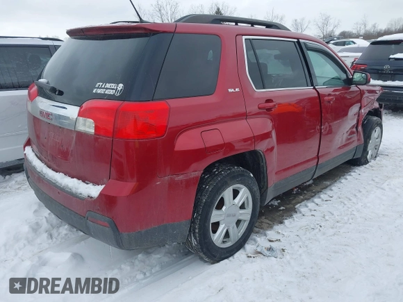 2014 GMC Terrain SLE with VIN 2GKFLWEK6E6171496, listed as a IAAI auction lot 41575131 with 155,550 mi miles. Bid and sale history available at carsss.com. Image 4.
