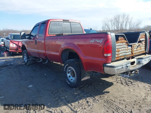2003 Ford Super Duty F-250 XL with VIN 1FTNX21P93EC62695, listed as a IAAI auction lot 41687232 with 227,181 mi miles. Bid and sale history available at carsss.com. Image 3.