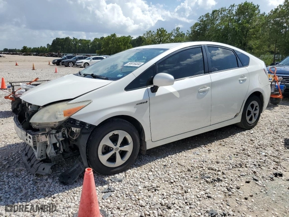 2012 Toyota Prius One with VIN JTDKN3DU8C5448342, listed as a Copart auction lot 59916404 with 157,095 mi miles and Salvage Title. Bid and sale history available at carsss.com. Image 1.