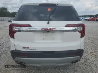 2022 GMC Acadia SLE with VIN 1GKKNKL42NZ124976, listed as a Copart auction lot 63765894 with 67,166 mi miles and Salvage title. Bid and sale history available at DreamBid. Image 6.