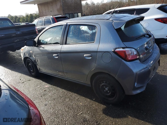 2023 Mitsubishi Mirage ES with VIN ML32AUHJ8PH006640, listed as a Copart auction lot 84852224 with 31,202 mi miles and Salvage Title. Bid and sale history available at carsss.com. Image 2.