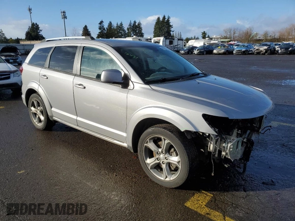 2016 Dodge Journey Crossroad Plus with VIN 3C4PDDGG9GT183294, listed as a Copart auction lot 85834374 with 123,658 mi miles and Salvage title. Bid and sale history available at DreamBid. Image 4.