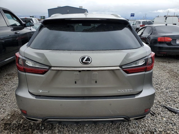 2022 Lexus RX with VIN 2T2SZMDA1NC362551, listed as a Copart auction lot 48558595 with 29,872 mi miles and Salvage Title. Bid and sale history available at carsss.com. Image 6.