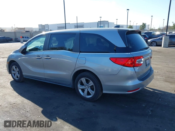 2018 Honda Odyssey EX-L with VIN 5FNRL6H71JB089289, listed as a IAAI auction lot 41813322 with 94,933 mi miles and . Bid and sale history available at DreamBid. Image 15.
