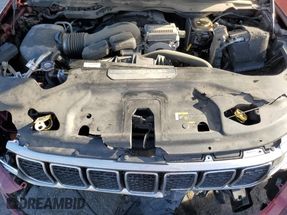 2022 Jeep Wagoneer Series III with VIN 1C4SJVDT0NS116320, listed as a Copart auction lot 58300315 with 108,714 mi miles and Salvage title. Bid and sale history available at DreamBid. Image 12.