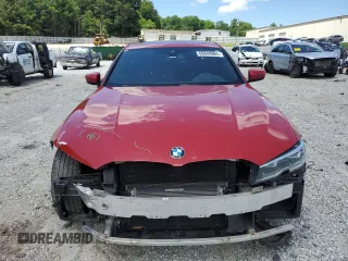 2019 BMW 3 Series 330i with VIN WBA5R1C51KFH18066, listed as a Copart auction lot 60600665 with 142,789 mi miles and Salvage title. Bid and sale history available at DreamBid. Image 5.