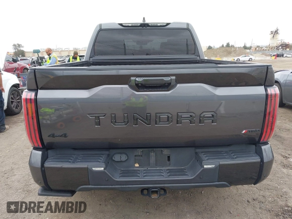 2023 Toyota Tundra Limited Hybrid with VIN 5TFJC5DB7PX021014, listed as a IAAI auction lot 42067753 with 64,991 mi miles and . Bid and sale history available at DreamBid. Image 16.