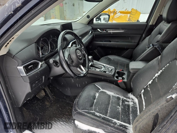 2017 Mazda CX-5 Grand Touring with VIN JM3KFBDL9H0182629, listed as a Copart auction lot 47519675 with Not Provided miles and Salvage Title. Bid and sale history available at carsss.com. Image 7.