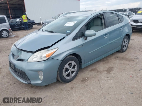 2012 Toyota Prius One with VIN JTDKN3DU1C1592757, listed as a IAAI auction lot 41368642 with 162,730 mi miles. Bid and sale history available at carsss.com. Image 17.
