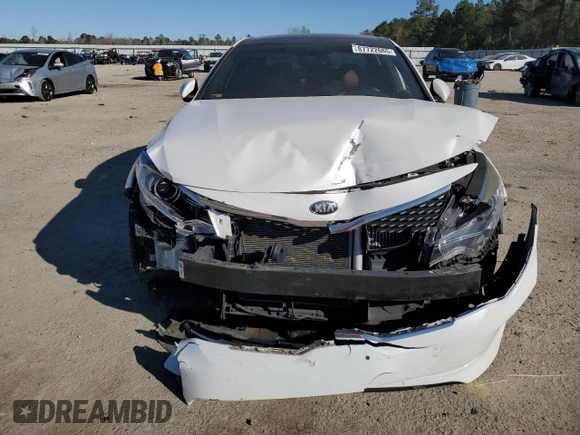 2016 Kia Optima SX Turbo with VIN 5XXGW4L22GG014136, listed as a Copart auction lot 87722665 with Not Provided miles and Salvage Title. Bid and sale history available at carsss.com. Image 5.
