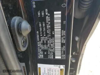 2022 Toyota 4Runner SR5 Premium with VIN JTENU5JR1N6040303, listed as a Copart auction lot 44389705 with 34,263 mi miles and Salvage Title. Bid and sale history available at carsss.com. Image 15.