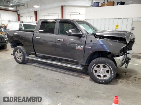 2018 Ram 2500 Lone Star with VIN 3C6UR5DJ7JG282102, listed as a Copart auction lot 85033384 with 84,778 mi miles and Salvage title. Bid and sale history available at DreamBid. Image 4.