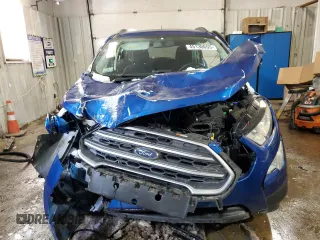 2019 Ford EcoSport SE with VIN MAJ6S3GLXKC265649, listed as a Copart auction lot 45130655 with 10,666 mi miles and Salvage Title. Bid and sale history available at carsss.com. Image 5.