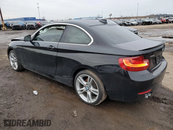2015 BMW 2 Series 228i xDrive with VIN WBA1F7C51FVX95555, listed as a Copart auction lot 86795714 with 135,008 mi miles and Clean Title. Bid and sale history available at carsss.com. Image 2.