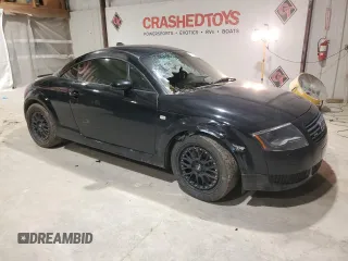 2001 Audi TT with VIN TRUWX28N811020886, listed as a Copart auction lot 87204464 with 0 mi miles and Salvage Title. Bid and sale history available at carsss.com. Image 4.