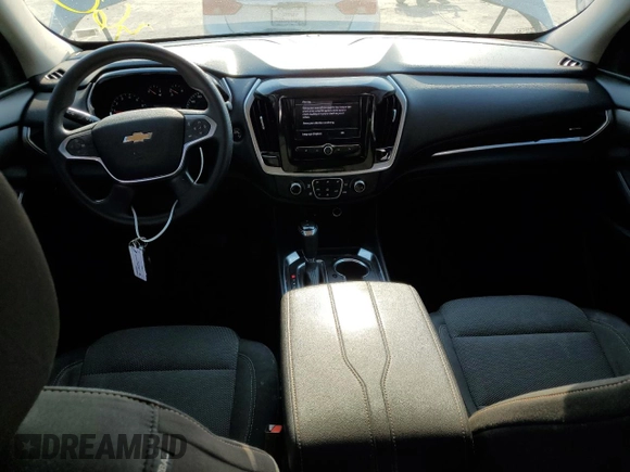 2020 Chevrolet Traverse LS with VIN 1GNERFKWXLJ140272, listed as a Copart auction lot 48735895 with 109,945 mi miles and Salvage title. Bid and sale history available at DreamBid. Image 8.