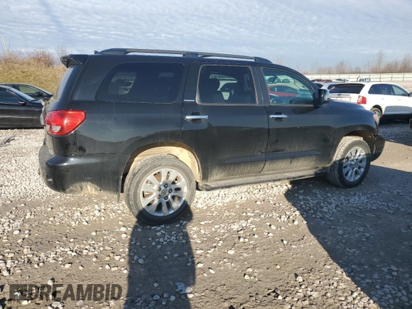 2010 Toyota Sequoia Platinum with VIN 5TDDY5G18AS030898, listed as a Copart auction lot 49140505 with 223,423 mi miles and Clean Title. Bid and sale history available at carsss.com. Image 3.