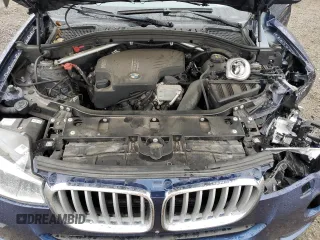 2016 BMW X3 sDrive28i with VIN 5UXWZ7C51G0T42789, listed as a Copart auction lot 48035665 with 96,792 mi miles and Salvage Title. Bid and sale history available at DreamBid. Image 12.