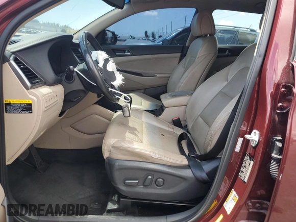 2016 Hyundai Tucson Limited z VIN KM8J33A25GU140802, wystawiony jako Copart lot #56249745 z przebiegiem 86 976 mil mil oraz Szkoda całkowita • Salvage title. Historia ofert i sprzedaży dostępna na DreamBid. Obrazek 7.