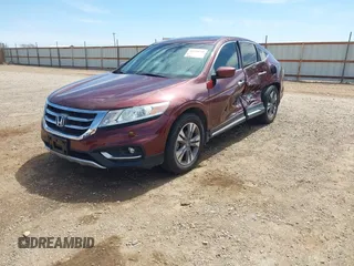 2013 Honda Crosstour EX z VIN 5J6TF1H36DL002057, wystawiony jako IAAI lot #41934854 z przebiegiem 116 829 mil mil oraz . Historia ofert i sprzedaży dostępna na DreamBid. Obrazek 2.