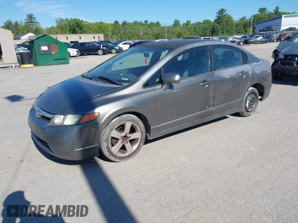 2006 Honda Civic LX z VIN 2HGFA16556H526744, wystawiony jako IAAI lot #42360805 z przebiegiem 236 970 mil mil oraz . Historia ofert i sprzedaży dostępna na DreamBid. Obrazek 2.
