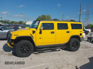 2003 Hummer H2 with VIN 5GRGN23U93H108017, listed as a IAAI auction lot 41793034 with 203,739 mi miles. Bid and sale history available at carsss.com. Image 14.