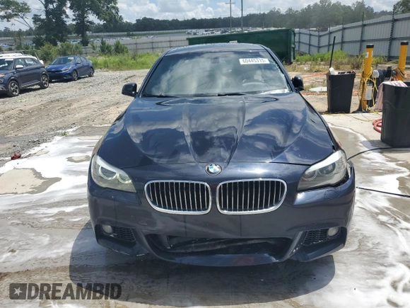2013 BMW 5 Series 535i with VIN WBAFR7C50DC828552, listed as a Copart auction lot 60445315 with 174,832 mi miles and Salvage title. Bid and sale history available at DreamBid. Image 5.