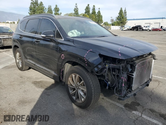 2019 Hyundai Santa Fe Limited with VIN 5NMS53AD7KH011996, listed as a Copart auction lot 85610324 with 66,729 mi miles and Salvage Title. Bid and sale history available at carsss.com. Image 4.
