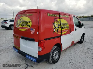 2017 Nissan NV200 Compact Cargo S with VIN 3N6CM0KN4HK714967, listed as a Copart auction lot 35547152 with 0 mi miles. Bid and sale history available at carsss.com. Image 4.