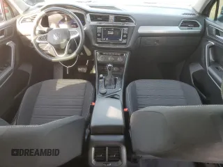 2023 Volkswagen Tiguan S с VIN 3VVFB7AX8PM107055, выставлен на аукционе Copart как лот 86706164 с пробегом 13 194 миль миль и Списание • Salvage title. История ставок и продаж доступна на DreamBid. Изображение 8.