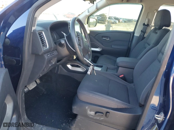 2022 Nissan Frontier S with VIN 1N6ED1EJ9NN604459, listed as a Copart auction lot 87642125 with 29,046 mi miles and Salvage Title. Bid and sale history available at carsss.com. Image 7.