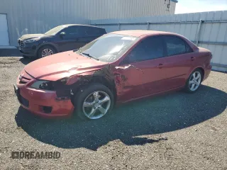 2007 Mazda 6 S Sport VE with VIN 1YVHP80D475M61404, listed as a Copart auction lot 54227555 with 163,390 mi miles and Salvage Title. Bid and sale history available at DreamBid. Image 1.