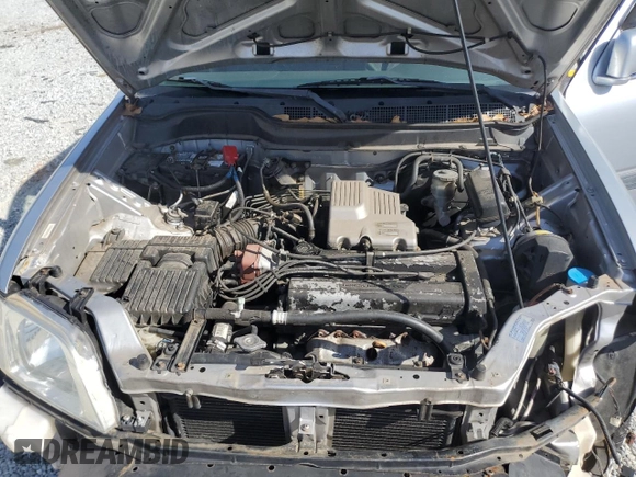 2001 Honda CR-V EX with VIN JHLRD18611C043548, listed as a Copart auction lot 49220155 with 201,476 mi miles and Salvage Title. Bid and sale history available at carsss.com. Image 12.