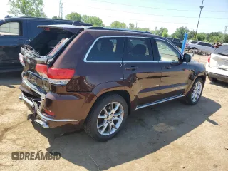 2015 Jeep Grand Cherokee Summit with VIN 1C4RJFJG1FC136762, listed as a Copart auction lot 63008635 with 89,871 mi miles and Clean title. Bid and sale history available at DreamBid. Image 3.