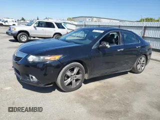 2011 Acura TSX with VIN JH4CU2F69BC018487, listed as a Copart auction lot 50574405 with 113,243 mi miles and Salvage Title. Bid and sale history available at carsss.com. Image 1.