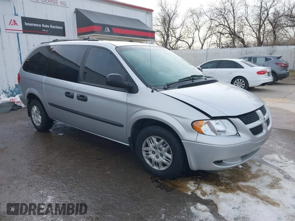 2004 Dodge Caravan SE with VIN 1D4GP24R14B562923, listed as a IAAI auction lot 41157893 with 169,040 mi miles. Bid and sale history available at carsss.com. Image 1.